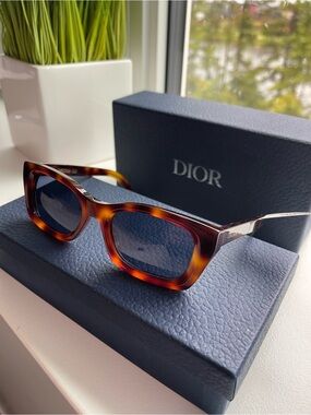 Dior DIORMIDNIGHTS3I Rectangle Sunglasses